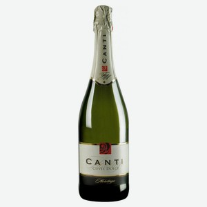Игристое вино Canti Cuvee Dolce белое сладкое Италия, 0,75 л