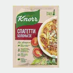 Приправа Knorr На Второе Для Спагетти Болоньез Knorr 25г