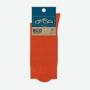 Носки Мужские Omsa Eco Colors Гладь Orange Р.39-41