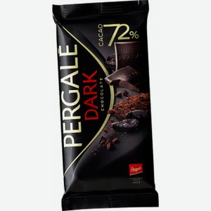 Шоколад Pergale темный 72%, 100 г