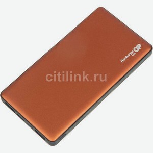 Внешний аккумулятор (Power Bank) GP Portable PowerBank MP10, 10000мAч, оранжевый [mp10mao]