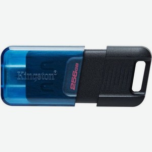 Флешка USB (Type-C) Kingston DataTraveler 80 M DT80M/256GB 256ГБ, USB3.2, черный