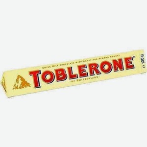 Шоколад Toblerone Молочный С Медово-миндальной Нугой 100г