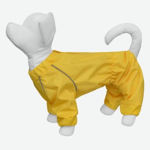 Yami-Yami одежда дождевик для собак, желтый (M)
