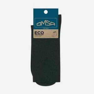 Носки Мужские Omsa Eco Colors Гладь Verde Foresta Р.39-41