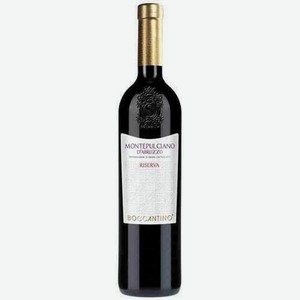 Вино Боккантино Монтепульчано Д абруццо Ризерва Красное Сухое 13% 0,75л