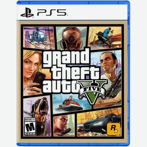 Игра для приставки Grand Theft Auto V PS5, русские субтитры