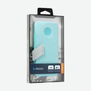 Чехол Deppa Gel Color для Apple iPhone 12 Pro Max мятный PET синий