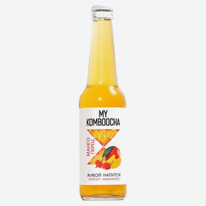 Напиток My Komboocha манго перец безалкогольный, 330 мл