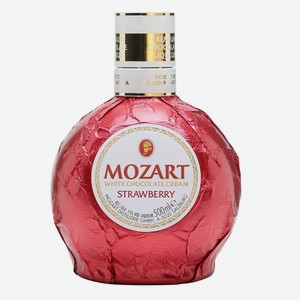 Ликер Mozart Chocolate Strawberry 15% 0,5л