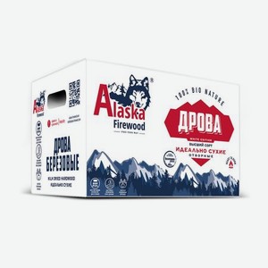 Дрова березовые Alaska firewood 10кг pro