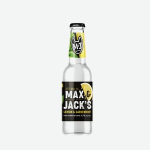 Напиток пивной Max&Jacks Lemon Gardenmint, 0.4л Россия