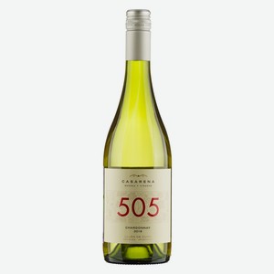 Вино Casarena 505 Chardonnay белое сухое, 0.75л Аргентина