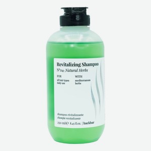 Травяной шампунь для волос BackBar Revitalizing Shampoo No4: Шампунь 250мл