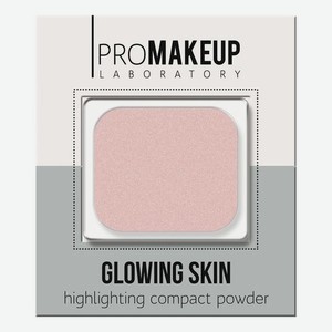 Хайлайтер для лица Glowing Skin 10г: 102 Розовый