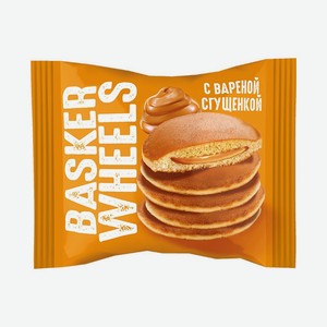 Пирожное Basker Wheels Pancake с вареной сгущенкой, 36 г