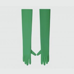 Перчатки удлиненные, зеленые GLOVE.ME Long Gloves Eustoma