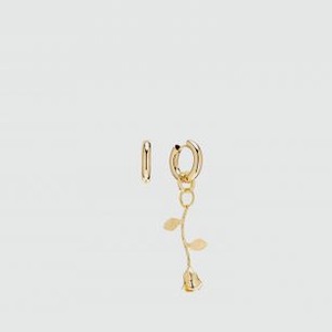 Серьги-конго DETALI NA SHEYU Earrings Roses Gold 2 шт