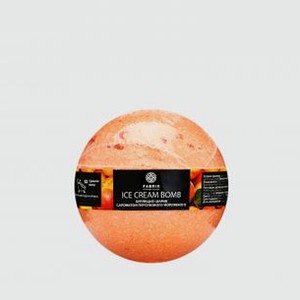 Шарик бурлящий для ванны FABRIK COSMETOLOGY Peach Ice Cream 1 шт