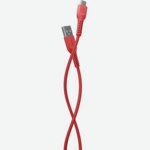 Дата-кабель More choice USB 2.0A для Type-C K16a TPE 1м (Red)