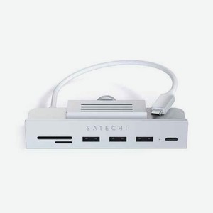 USB-C-концентратор Satechi Aluminum USB-C Clamp Hub для 24  iMac - Silver