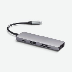 USB-хаб Satechi USB-C Multiport Pro для Macbook с портом USB-C серый космос