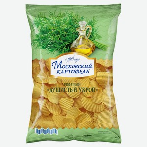 Чипсы «Московский картофель» со вкусом душистый укроп, 150 г