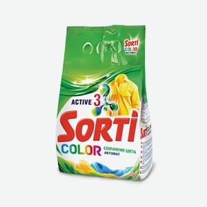 SORTI Стиральный порошок автомат 2,4кг Color