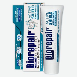 Зубная паста Biorepair Active Защита эмали, 75мл Италия