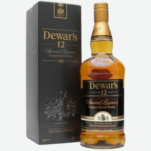 Виски Dewar s Special Reserve 12 y.o. 0.7л