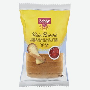 Хлеб Dr.Schar Pain Brioche сладкий без глютена, 370 г
