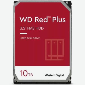 Жесткий диск WD Red Plus WD101EFBX, 10ТБ, HDD, SATA III, 3.5 