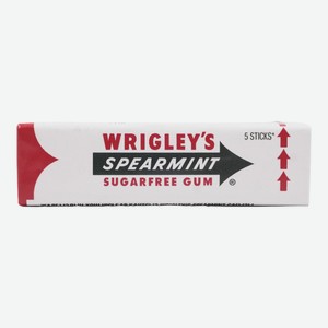 Жевательная резинка Wrigley s Spearmint Сладкая мята без сахара 13 г