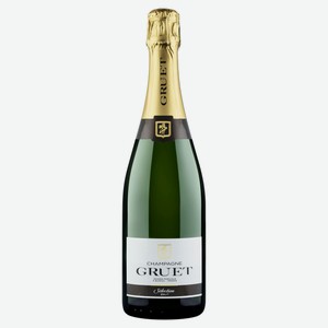Игристое вино Gruet Шампань белое брют Франция, 0,75 л