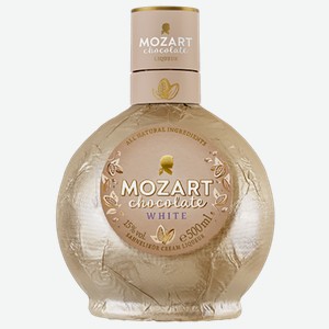 Ликер МОЦАРТ Chocolate White 15%, 0,5л