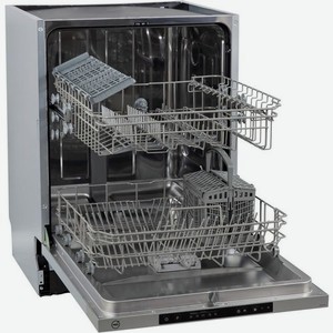 Встраиваемая посудомоечная машина MBS DW-604, полноразмерная, ширина 59.5см, полновстраиваемая, загрузка 12 комплектов