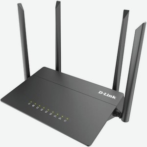 Wi-Fi роутер D-Link DIR-822/RU/R4A, AC1200, черный