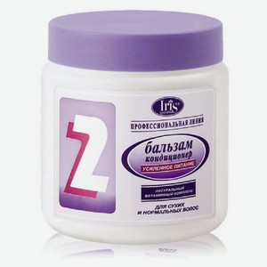 Бальзам-кондиционер для волос Iris Профессиональный уход №2 Усиленное питание с натуральным витаминным комплексом, 500 мл