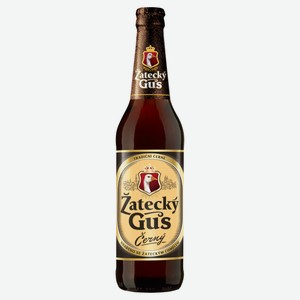 Пивной напиток Zatecky Gus Cerny темный 3,5%, 0,45 л