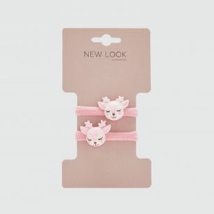 Резинки для волос, цвет розовый NEW LOOK 15038