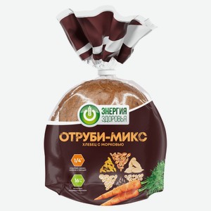 Хлебец «Хлебный Дом» Отруби-Микс с морковью, 330 г