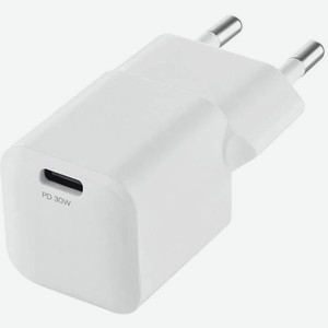 Сетевое зарядное устройство UBEAR Pulse Pro, USB type-C, 30Вт, 3A, белый [wc11whpd30-c]