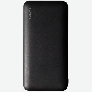 Внешний аккумулятор (Power Bank) Xiaomi Solove 001M+, 10000мAч, черный [001m+ black rus]