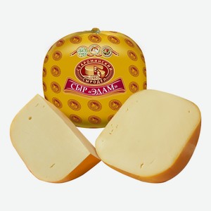 Сыр твердый Староминский Сыродел Эдам 45% ~2 кг