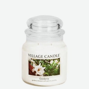 VILLAGE CANDLE Ароматическая свеча  Gardenia , средняя
