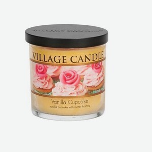 VILLAGE CANDLE Ароматическая свеча  Vanilla Cupcake , стакан, маленькая