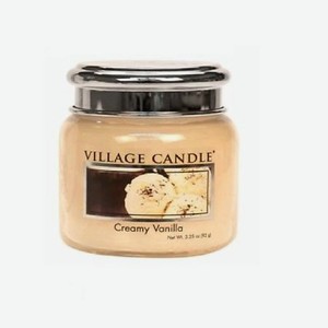 VILLAGE CANDLE Ароматическая свеча  Creamy Vanilla , маленькая