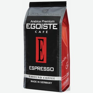 Кофе молотый Egoiste Espresso 250 г Ground Pack