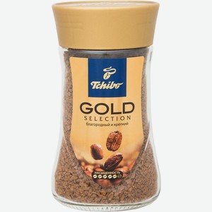 Кофе Tchibo Gold Selection растворимый, 95г