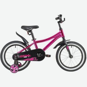 Велосипед NOVATRACK Prime городской (детский), рама 10.5 , колеса 16 , розовый металлик/черный, 11кг [167aprime.gpn20]